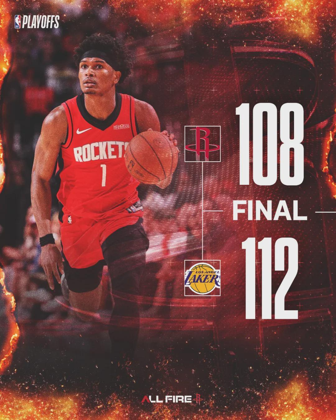 华体会体育官方入口-火箭扎心了！1713胜2负！载入NBA季后赛史册